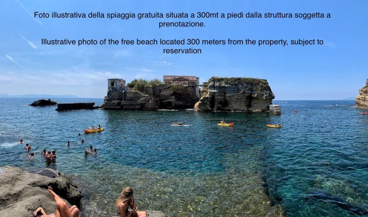 Gaiola Sea House Posillipo Villa Nápoly Kültér fotó