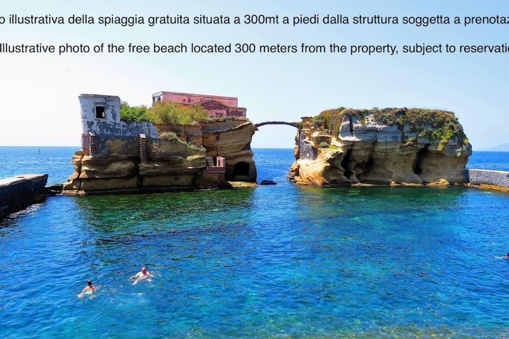 Gaiola Sea House Posillipo Villa Nápoly Kültér fotó